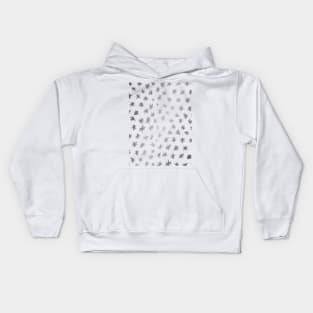 Silver stars Kids Hoodie